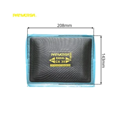 Toppe di vulcanizzazione radiali 143x208mm per pneumatici 10 pz/scatola CX-35 Panversa - immagine 2