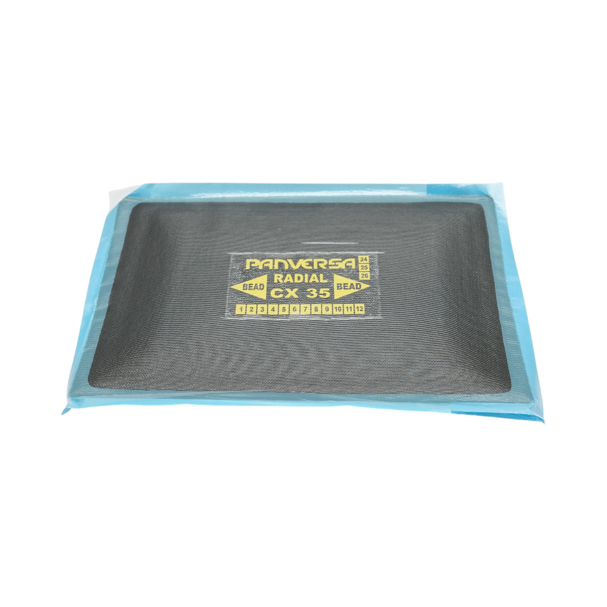 Toppe di vulcanizzazione radiali 143x208mm per pneumatici 10 pz/scatola CX-35 Panversa - immagine 3