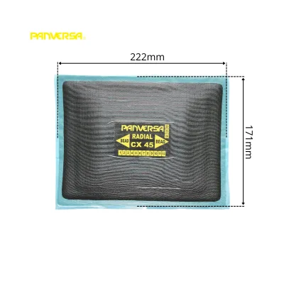 Toppe di vulcanizzazione radiali 171x222mm per pneumatici 10 pz/scatola CX-45 Panversa - immagine 2