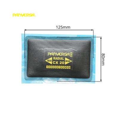 Toppe di vulcanizzazione radiali 80x125mm per pneumatici 10 pz/scatola CX-20 Panversa - immagine 2