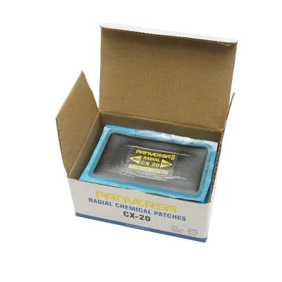 Toppe di vulcanizzazione radiali 80x125mm per pneumatici 10 pz/scatola CX-20 Panversa