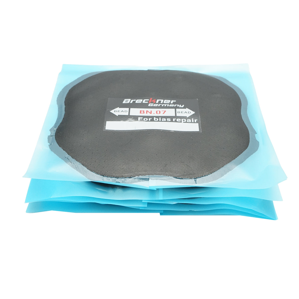 Toppe per riparazione pneumatici diagonali 295x295mm 10 pezzi/set Breckner Germany - immagine 3