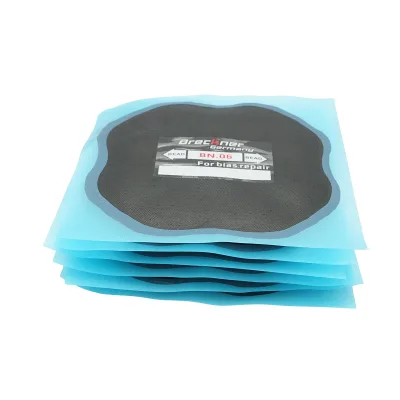 Toppe per vulcanizzazione pneumatici diagonali 220x220mm 10 pezzi/set Breckner Germany - immagine 3