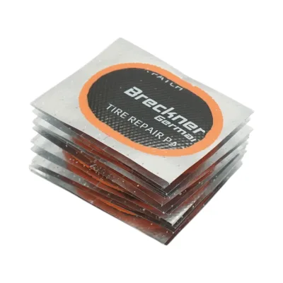Toppe vulcanizzanti ovali 30x40mm universali per camere d'aria 50 pz/set Breckner Germany - immagine 3