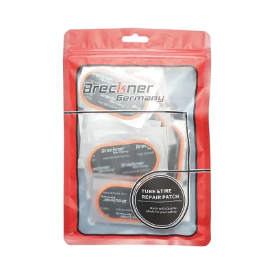 Toppe vulcanizzanti ovali 45x80mm universali per camere d'aria 30 pz/set Breckner Germany