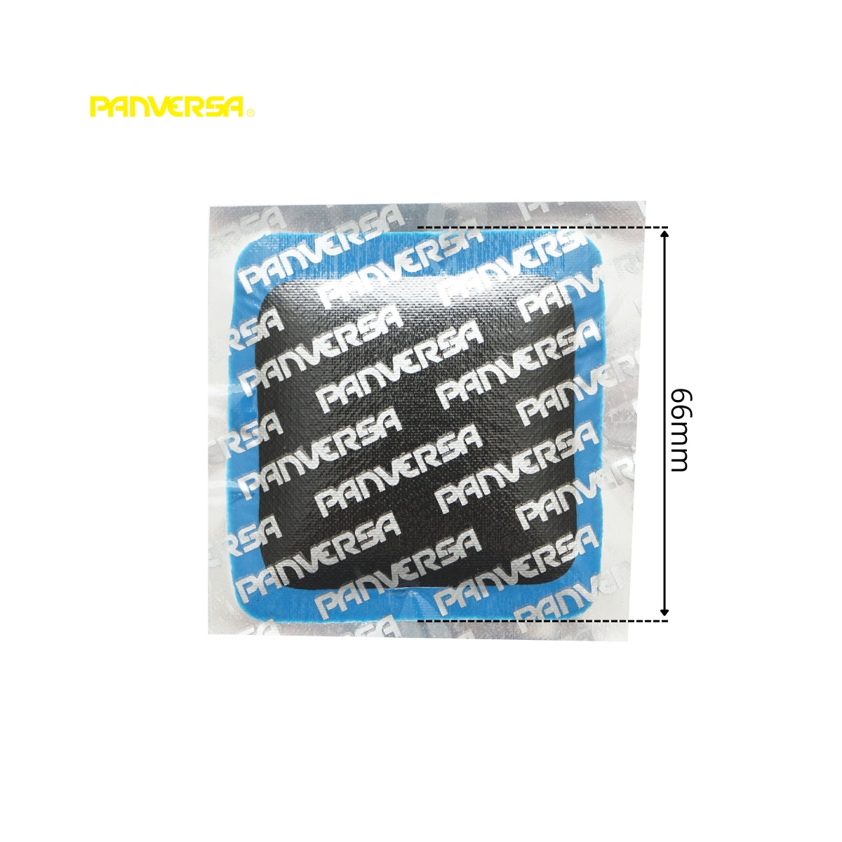 Toppe vulcanizzanti quadrate 66x66mm UP8 per camere d'aria Panversa - immagine 3