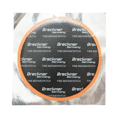 Toppe vulcanizzanti rotonde 110mm universali per camere d'aria 10 pz/set Breckner Germany - immagine 4