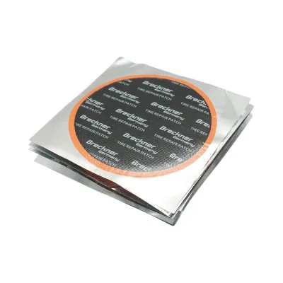 Toppe vulcanizzanti rotonde 110mm universali per camere d'aria 10 pz/set Breckner Germany - immagine 3