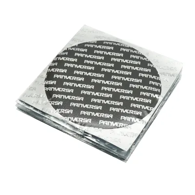 Toppe vulcanizzanti rotonde 116mm PP6 per camere d'aria 10 pezzi/set Panversa