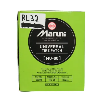Toppe vulcanizzanti rotonde da 43 mm MU-00 per camere d'aria Maruni made in Japan - immagine 4