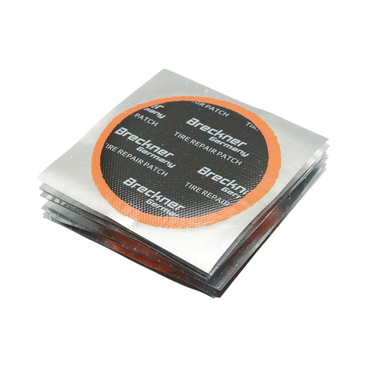 Toppe vulcanizzanti rotonde universali da 70 mm per camere d'aria, set da 25 pezzi Breckner Germany - immagine 3