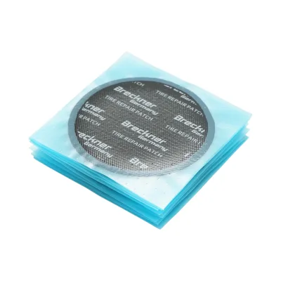 Toppe vulcanizzanti universali rotonde da 75 mm per camere d'aria, set da 25 pezzi Breckner Germany - immagine 3