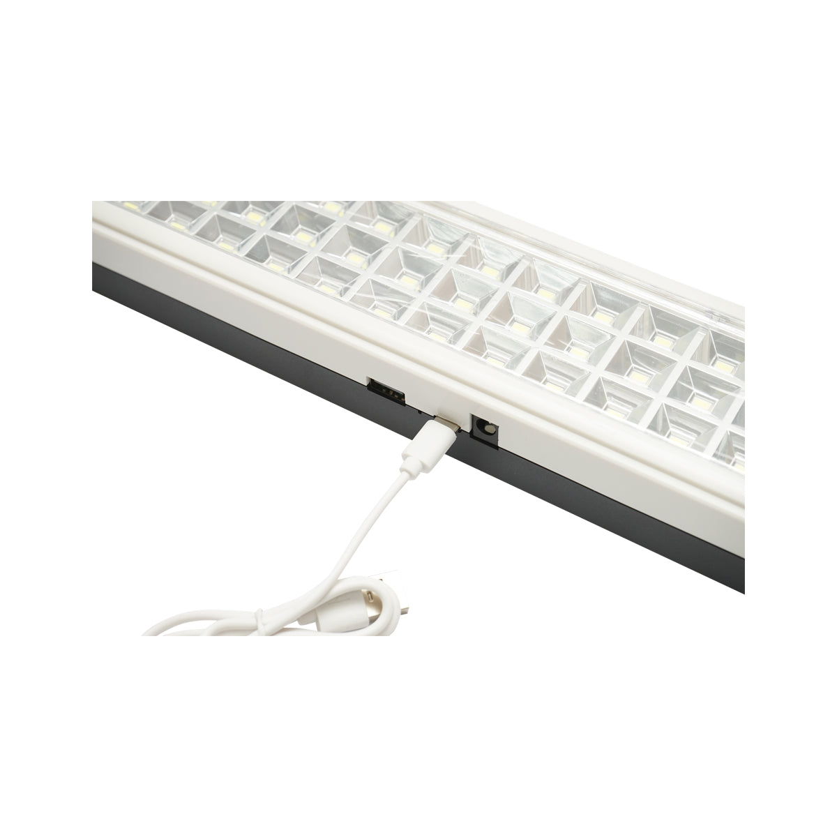 Torcia elettrica portatile da lavoro a LED da 60W con batteria GD-6860 da 2400 mAH - immagine 5