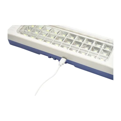 Torcia elettrica portatile da lavoro LED 30W con batteria 1500 mAH GD-6930 - immagine 5