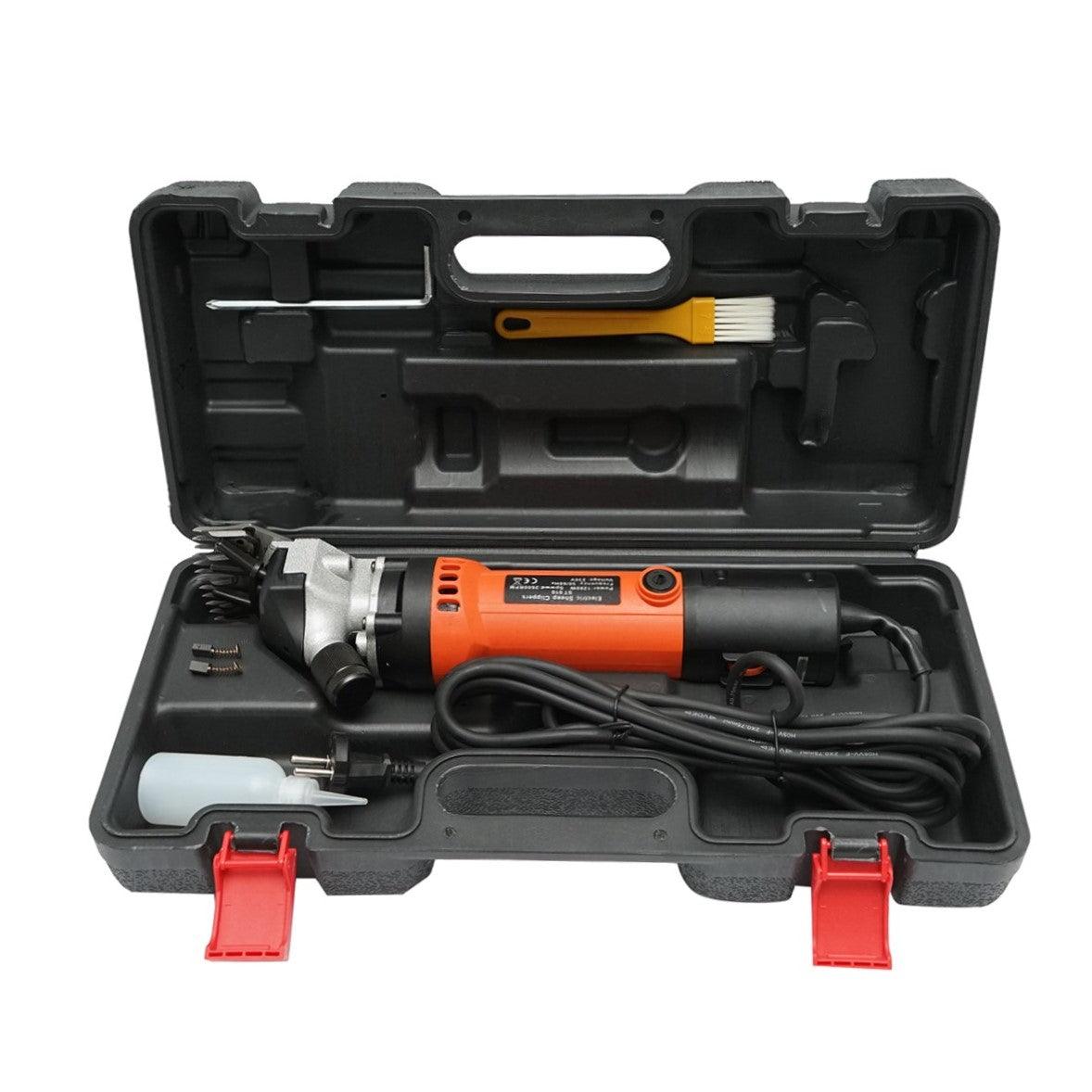 Tosatrice Elettrica professionale per tosare pecore, cani, cavalli, mucche 220V/50-60Hz, 500W 2400rot/min. Forbici Elettriche Tosatura bestiame Tosatrice ovicaprini - immagine 3