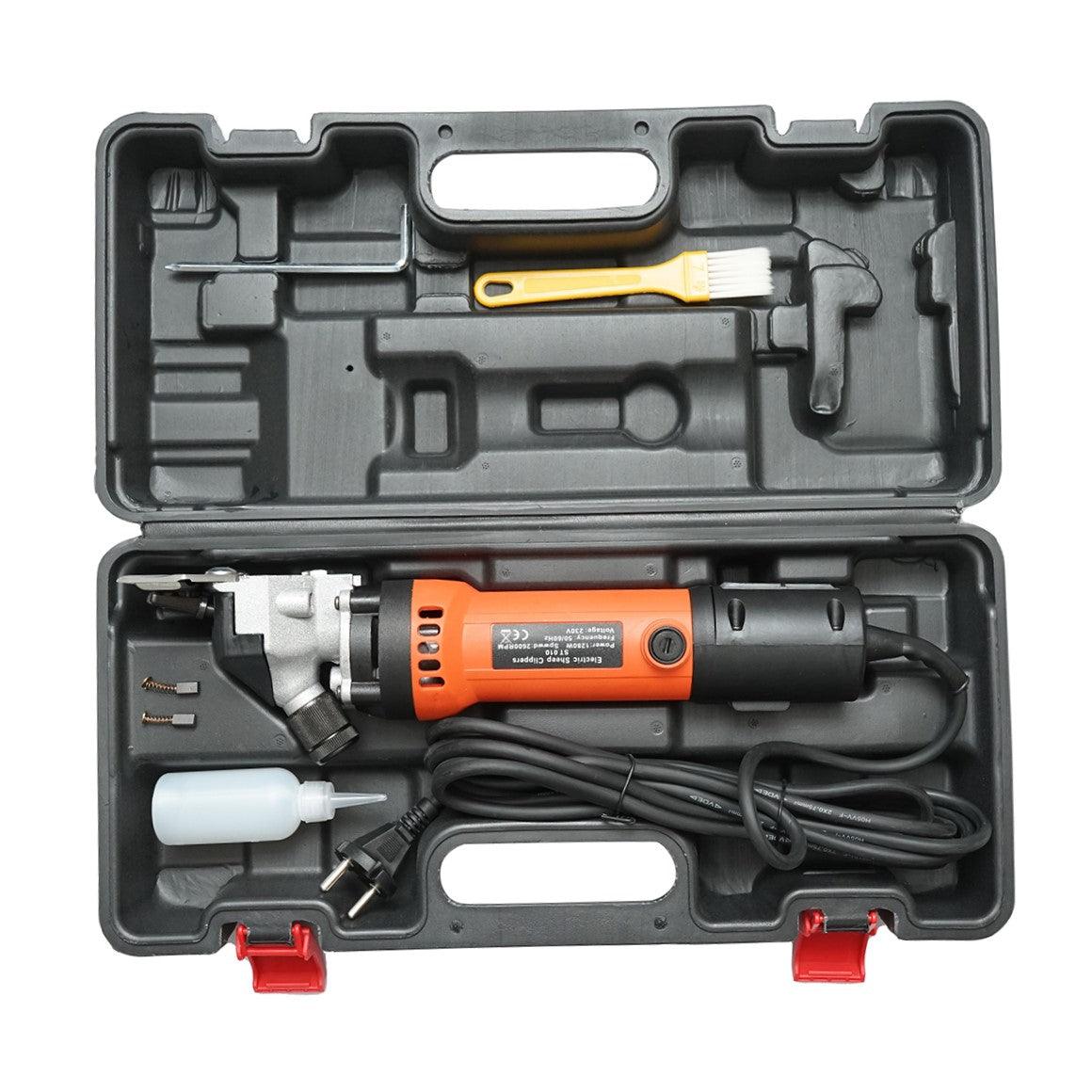 Tosatrice Elettrica professionale per tosare pecore, cani, cavalli, mucche 220V/50-60Hz, 500W 2400rot/min. Forbici Elettriche Tosatura bestiame Tosatrice ovicaprini - immagine 2
