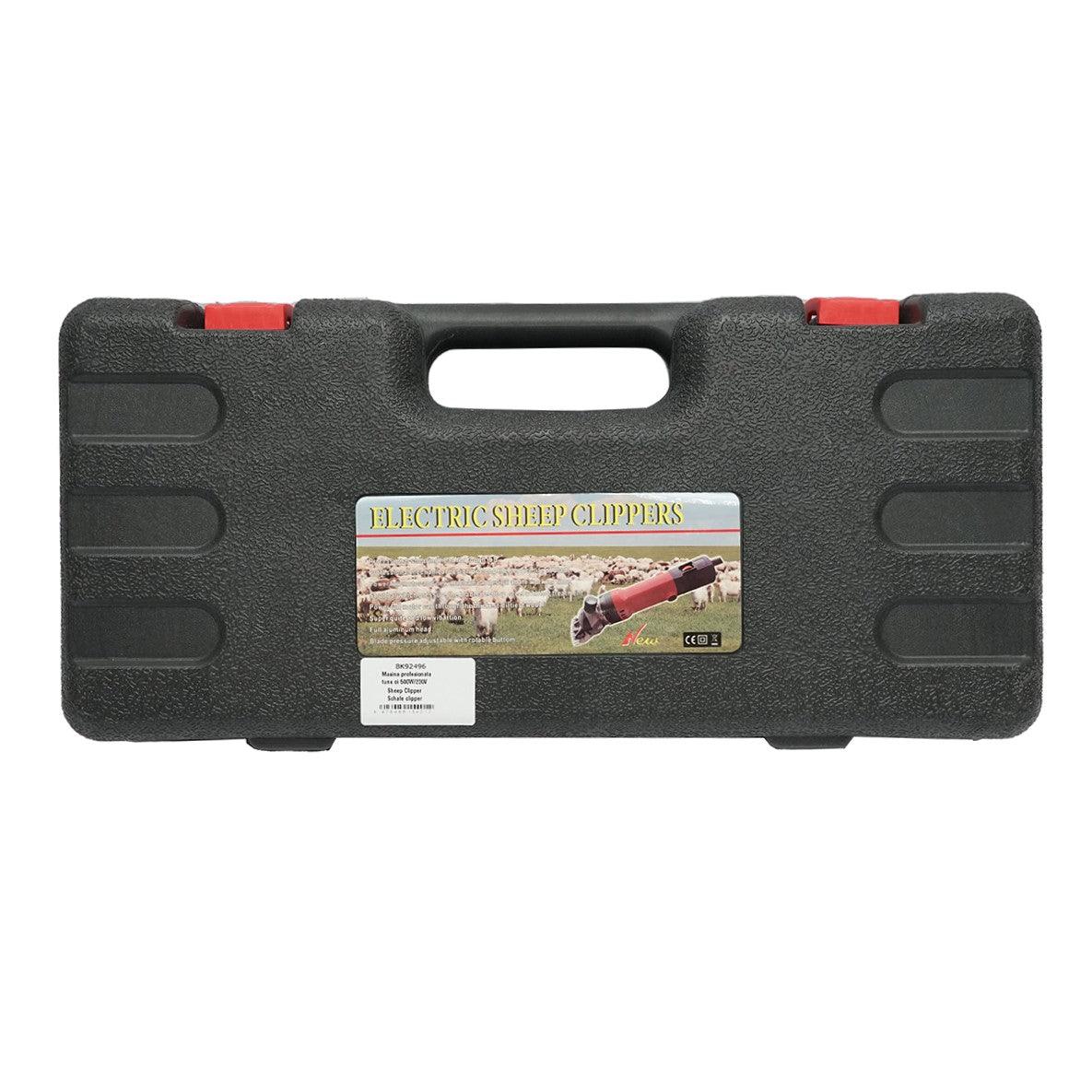 Tosatrice Elettrica professionale per tosare pecore, cani, cavalli, mucche 220V/50-60Hz, 500W 2400rot/min. Forbici Elettriche Tosatura bestiame Tosatrice ovicaprini - immagine 4