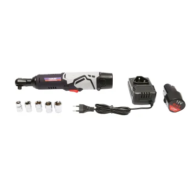Trainer a cricchetto reversibile con batteria da 12 V, 45 Nm, 0-250 giri/min Makute