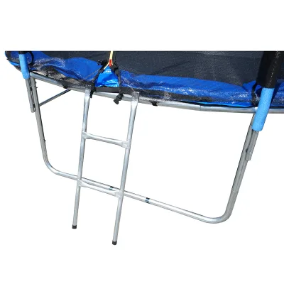 Trampolino 366 cm con scaletta e rete laterale, max 150 kg, Breckner Germany - immagine 5