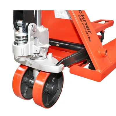 Transpallet manuale 2500 kg con ruote in poliuretano (silicone) - birullo - immagine 5