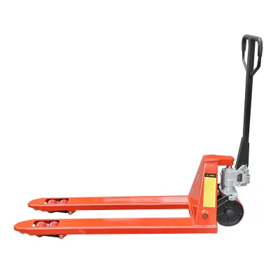 Transpallet manuale 2500 kg con ruote in poliuretano (silicone) - birullo - immagine 2