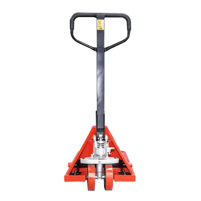 Transpallet manuale 2500 kg con ruote in poliuretano (silicone) - birullo - immagine 3
