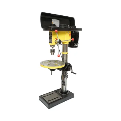 Trapano a colonna Crownman 450W, 220V, 5 velocità, 16 rapporti, 180-2770 giri/min, mandrino da 16 mm - immagine 4