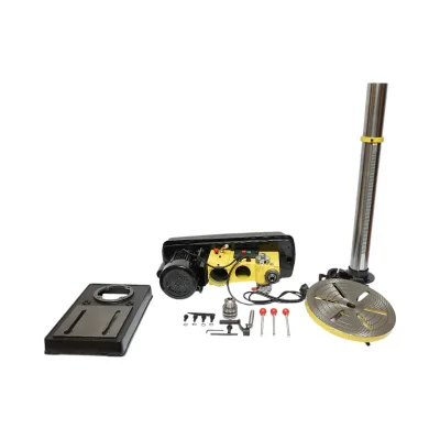 Trapano a colonna Crownman 450W, 220V, 5 velocità, 16 rapporti, 180-2770 giri/min, mandrino da 16 mm - immagine 6