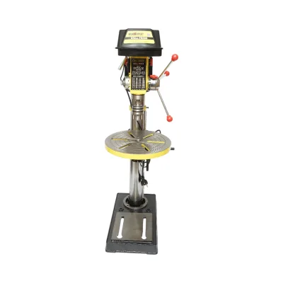 Trapano a colonna Crownman 450W, 220V, 5 velocità, 16 rapporti, 180-2770 giri/min, mandrino da 16 mm - immagine 3