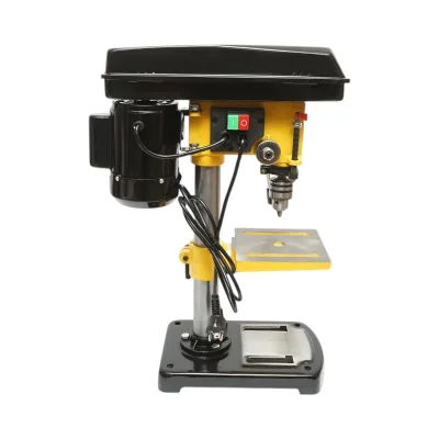 Trapano a colonna Crownman da 350 W, 220 V, 5 velocità da 620 a 2620 giri/min, mandrino da 13 mm - immagine 2