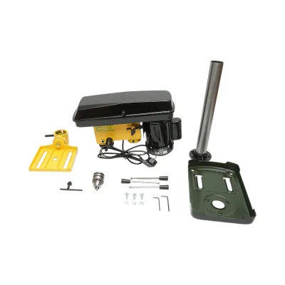 Trapano a colonna Crownman da 350 W, 220 V, 5 velocità da 620 a 2620 giri/min, mandrino da 13 mm - immagine 6
