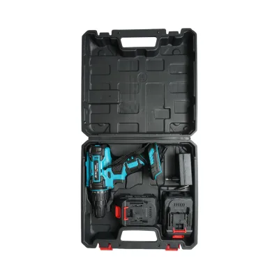 Trapano e avvitatore con 2 batterie 36V, 1.3Ah agli ioni di litio, LED, coppia 18-35Nm, mandrino da 10mm, 0-350/1350 giri/min Breckner Germany - immagine 3
