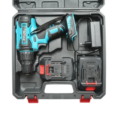 Trapano e avvitatore con 2 batterie 36V, 1.3Ah agli ioni di litio, LED, coppia 18-35Nm, mandrino da 10mm, 0-350/1350 giri/min Breckner Germany - immagine 4