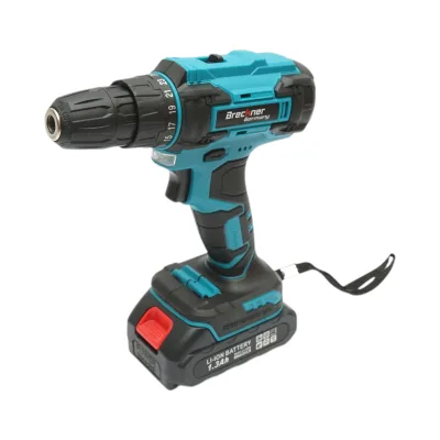 Trapano e avvitatore con 2 batterie 36V, 1.3Ah agli ioni di litio, LED, coppia 18-35Nm, mandrino da 10mm, 0-350/1350 giri/min Breckner Germany - immagine 6