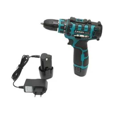 Trapano e avvitatore con 2 batterie al litio 12V/1,5Ah, coppia 17-19Nm - immagine 2