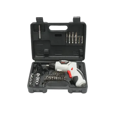 Trapano e avvitatore elettrico con batteria da 4,2 V 1300 mAh e 2 accessori Joustmax - immagine 3