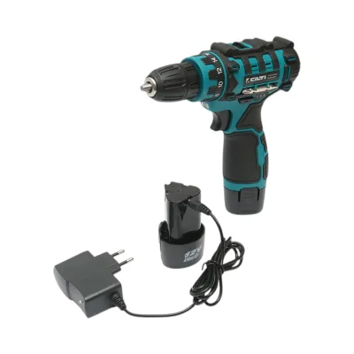 Trapano e cacciavite, 2 batterie da 12V/1,5Ah con 49 pezzi di utensili e attrezzatura - immagine 6