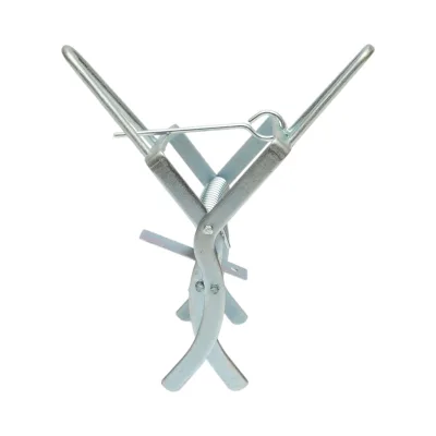 Trappola meccanica in acciaio tipo pinza per talpe, scoiattoli di terra e topi di campagna, 21 x 12 x 15 cm - immagine 4