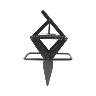 Trappola meccanica in acciaio tipo pinza per talpe, scoiattoli di terra e topi di campagna, 30 x 15 x 20 cm. - immagine 3