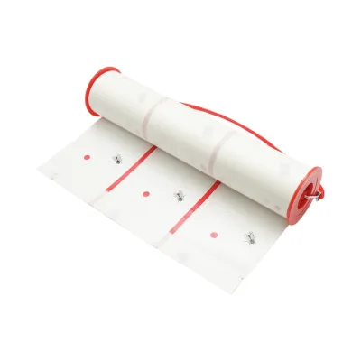 Trappola per mosche adesiva con colla, 25 cm x 10 m