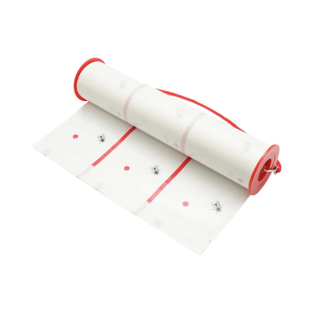 Trappola per mosche adesiva con colla, 25 cm x 10 m