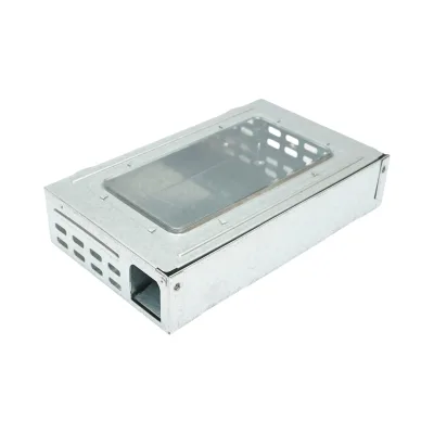 Trappola per topi professionale in metallo zincato, dimensioni 26,2x16,2x6 cm - immagine 4