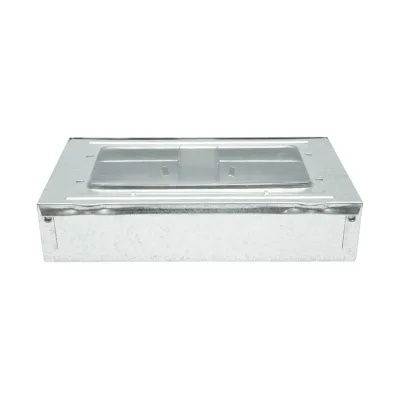 Trappola per topi professionale in metallo zincato, dimensioni 26,2x16,2x6 cm - immagine 5