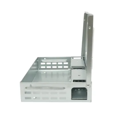 Trappola per topi professionale in metallo zincato, dimensioni 26,5x16x5 cm. - immagine 3