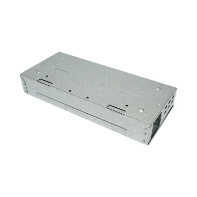 Trappola per topi professionale in metallo zincato, dimensioni 36,3x16,1x6,1 cm. - immagine 6