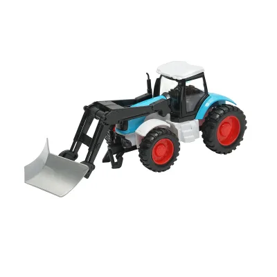 Trattore blu con lama da neve, 175x65x80mm giocattolo per bambini +3 anni - immagine 3