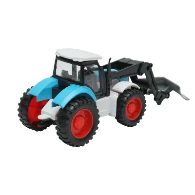 Trattore blu con lama da neve, 175x65x80mm giocattolo per bambini +3 anni - immagine 4