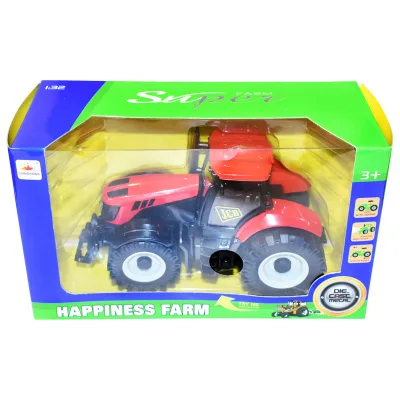 Trattore giocattolo JCB rosso - immagine 4