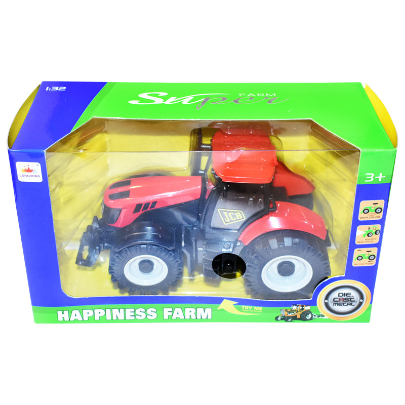 Trattore giocattolo JCB rosso - immagine 4