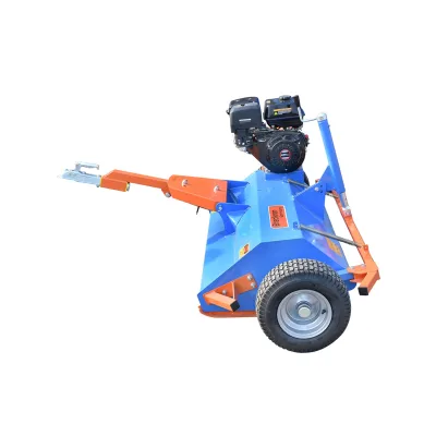 Trinciaerba trainato per quad Trinciatrice per residui vegetali ATV120 115 cm con motore 15 CV trainabile Breckner Germany - immagine 2